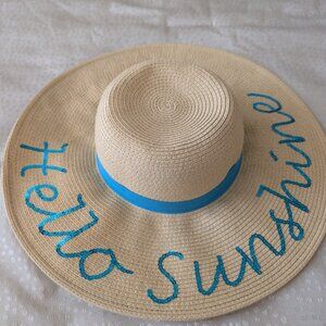 Hello Sunshine Beach Hat